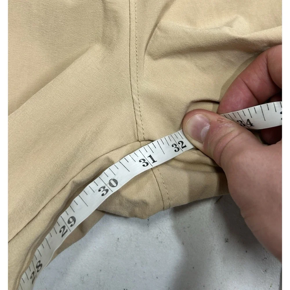 Nike Jordan Mens Size S Beige Essentials Woven Drawstring Pants New (K5)